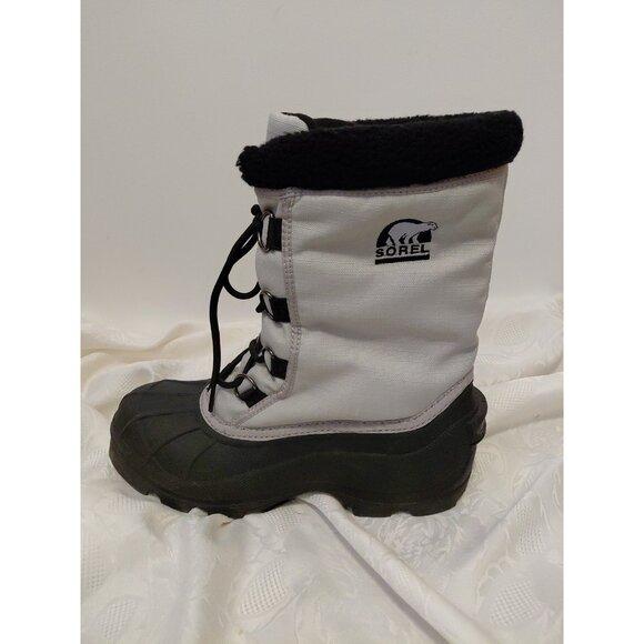Sorel Cumberland Waterproof Lace Up Insulated Snow Winter Boot Women's 11 Gray - Picture 3 of 13